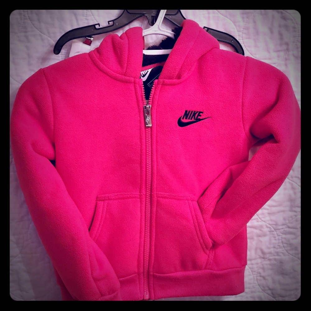 Sherpa lined Nike hoodie